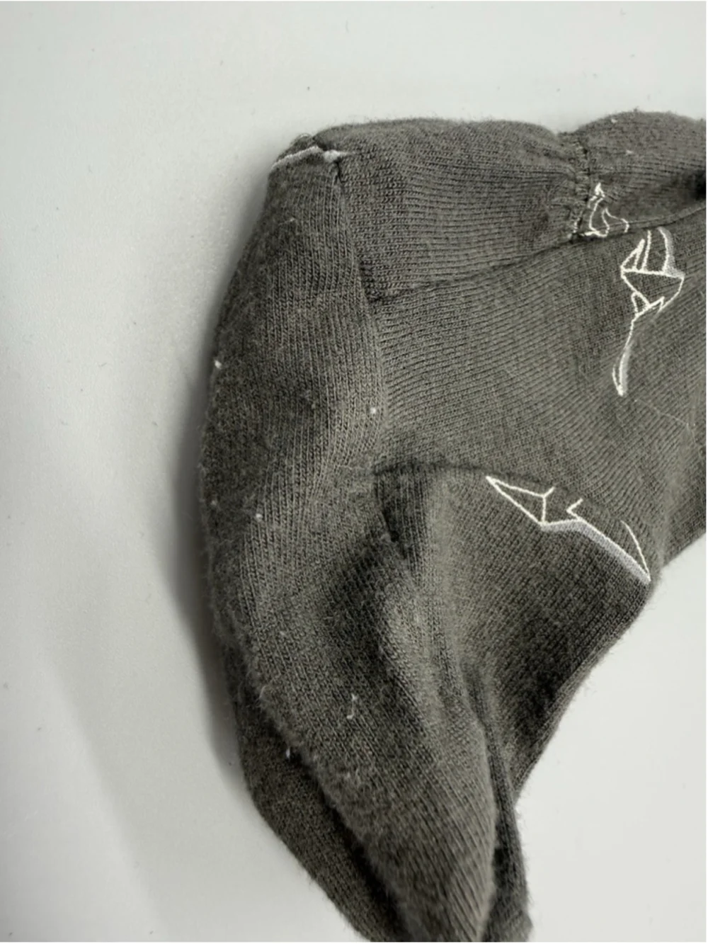 modern moments by Gerber Gray Bird Print Newborn Knit Coverall Zip One-Piece